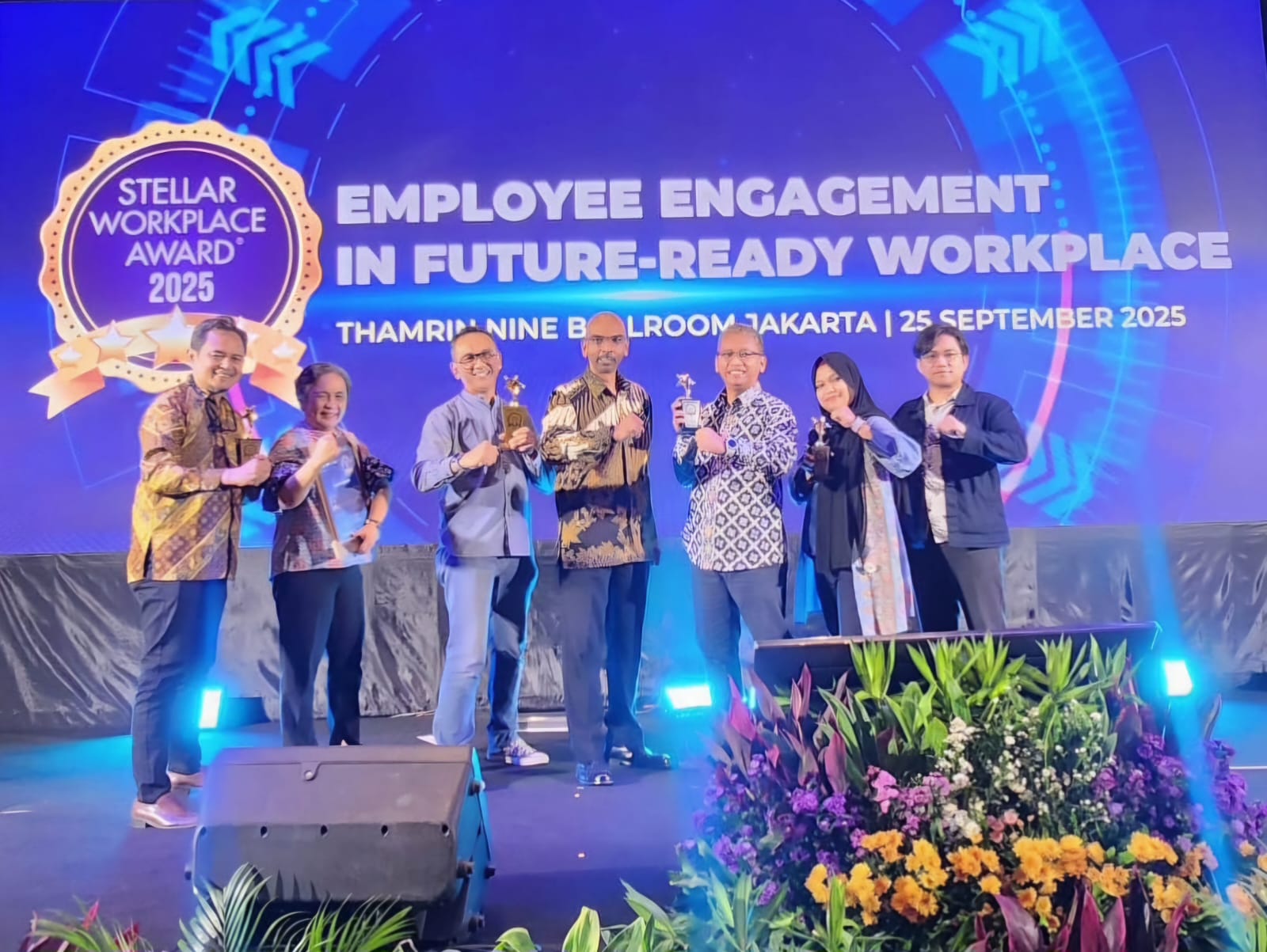 Image of PT VADS Indonesia Secures 4 Trophies and 1 Plaque at the Stellar Workplace Award 2025